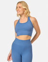 Lotus Lounge Bra in Oasis Blue