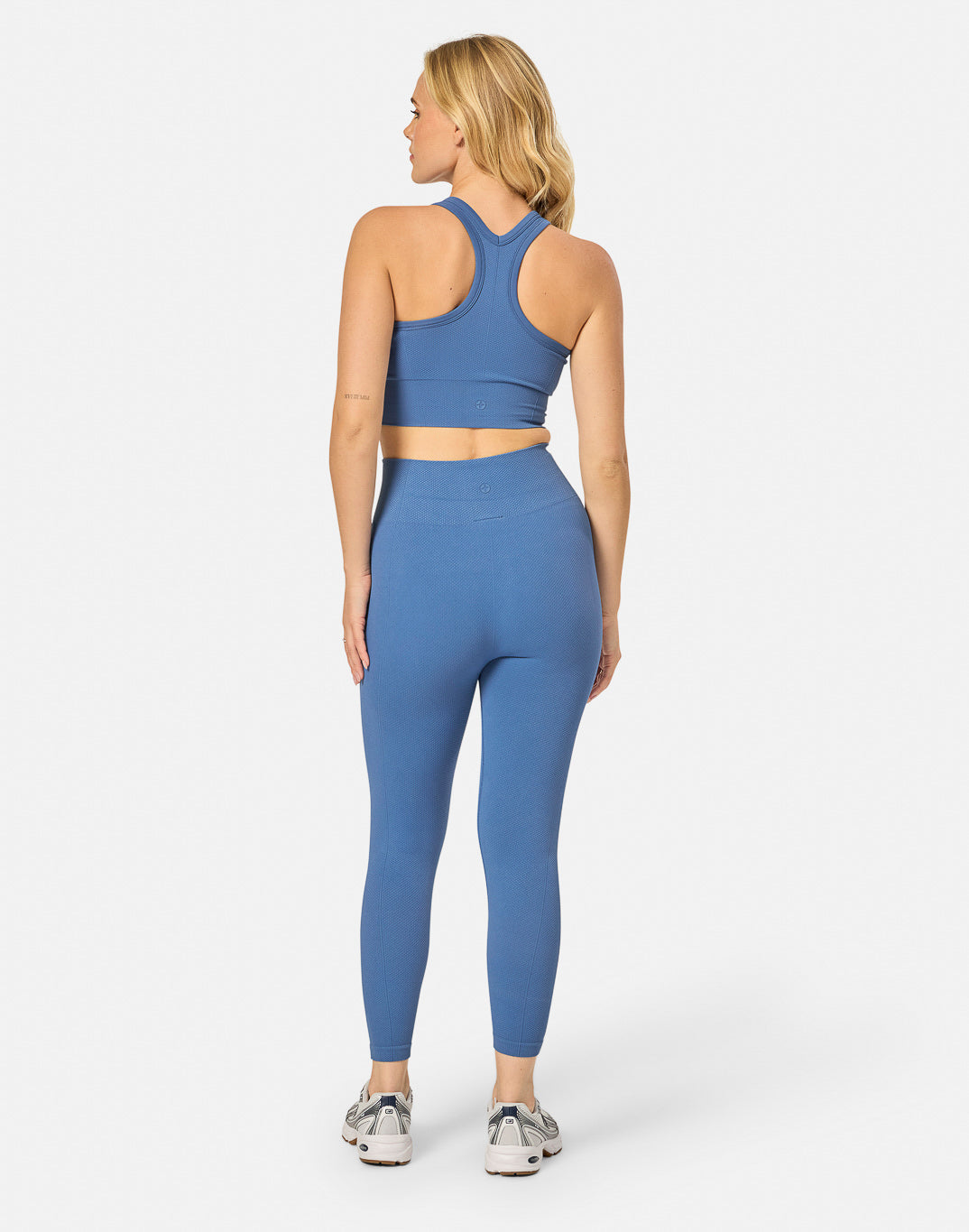 Lotus Lounge 7/8 Legging in Oasis Blue