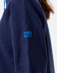 Half Zip Polar Fleece in Twilight Navy