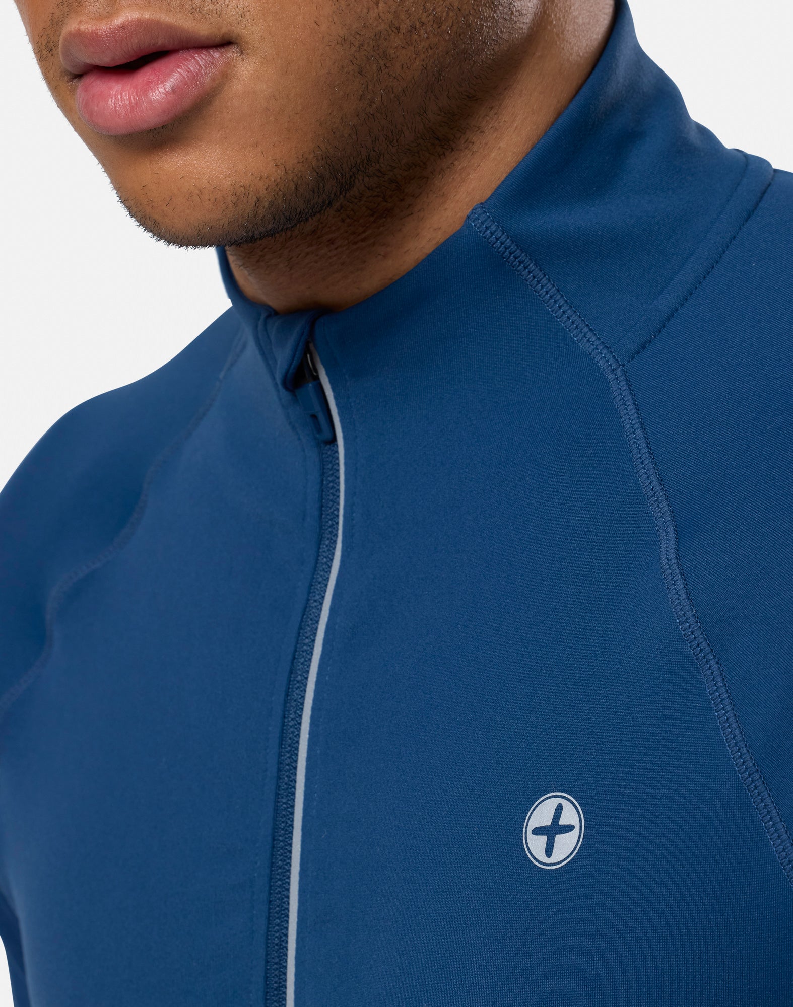 Relentless 1/4 Zip in Petrol Blue