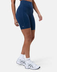 Relentless 8" Bike Short in Petrol Blue