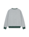 Varsity Crew in Grey Marl