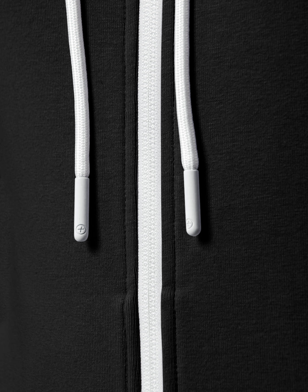 Chill Zip Hoodie in Black