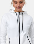 Chill Zip Hoodie in Ultra White