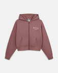 Daily Zip Hoodie in Terra Rose