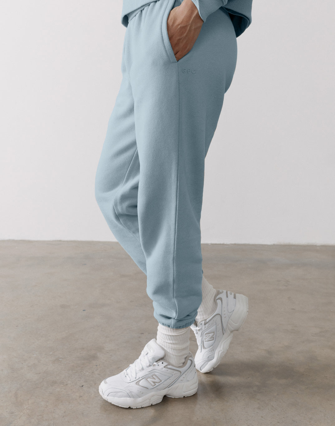 The Jogger in Chalk Blue - Joggers - Gym+Coffee IE