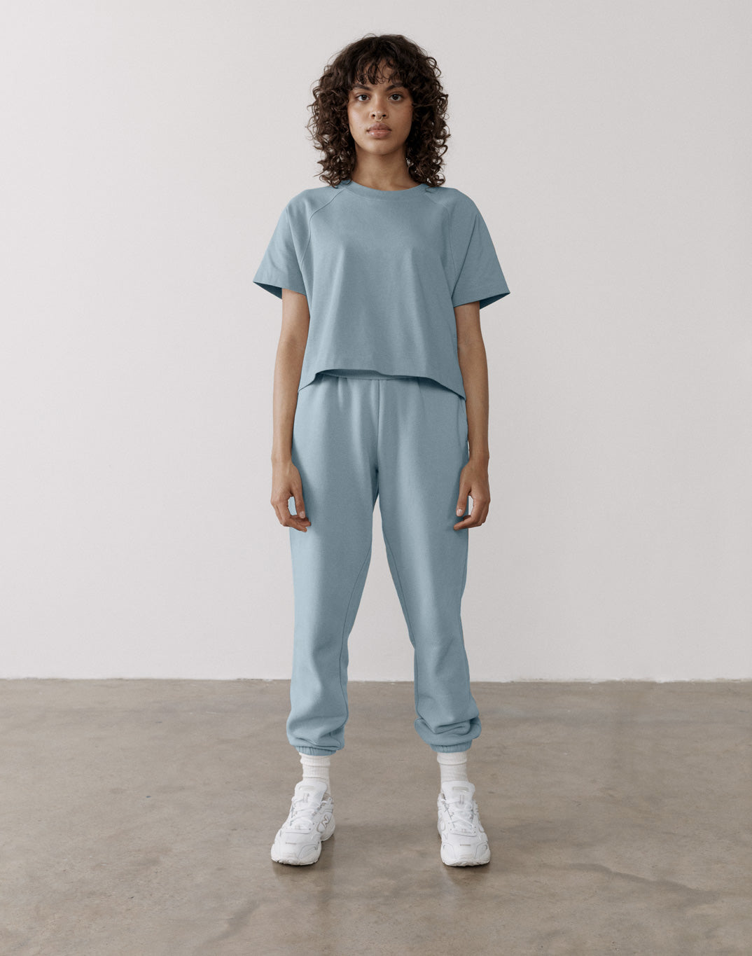 The Jogger in Chalk Blue - Joggers - Gym+Coffee IE