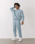 The Jogger in Chalk Blue - Joggers - Gym+Coffee IE