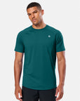 Relentless Tee in Goodnight Green