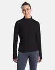 Adaptive Zip in Jet Black - Midlayer - Gym+Coffee IE