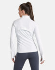 Adaptive Zip in Striker White - Midlayer - Gym+Coffee IE