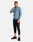 District Crew in Storm Blue - Sweatshirts - Gym+Coffee IE