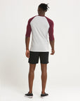 Home Run Tee in Rosewood Marl - T-Shirts - Gym+Coffee IE