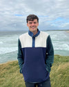 Half Snap Polar Fleece in Twilight Navy