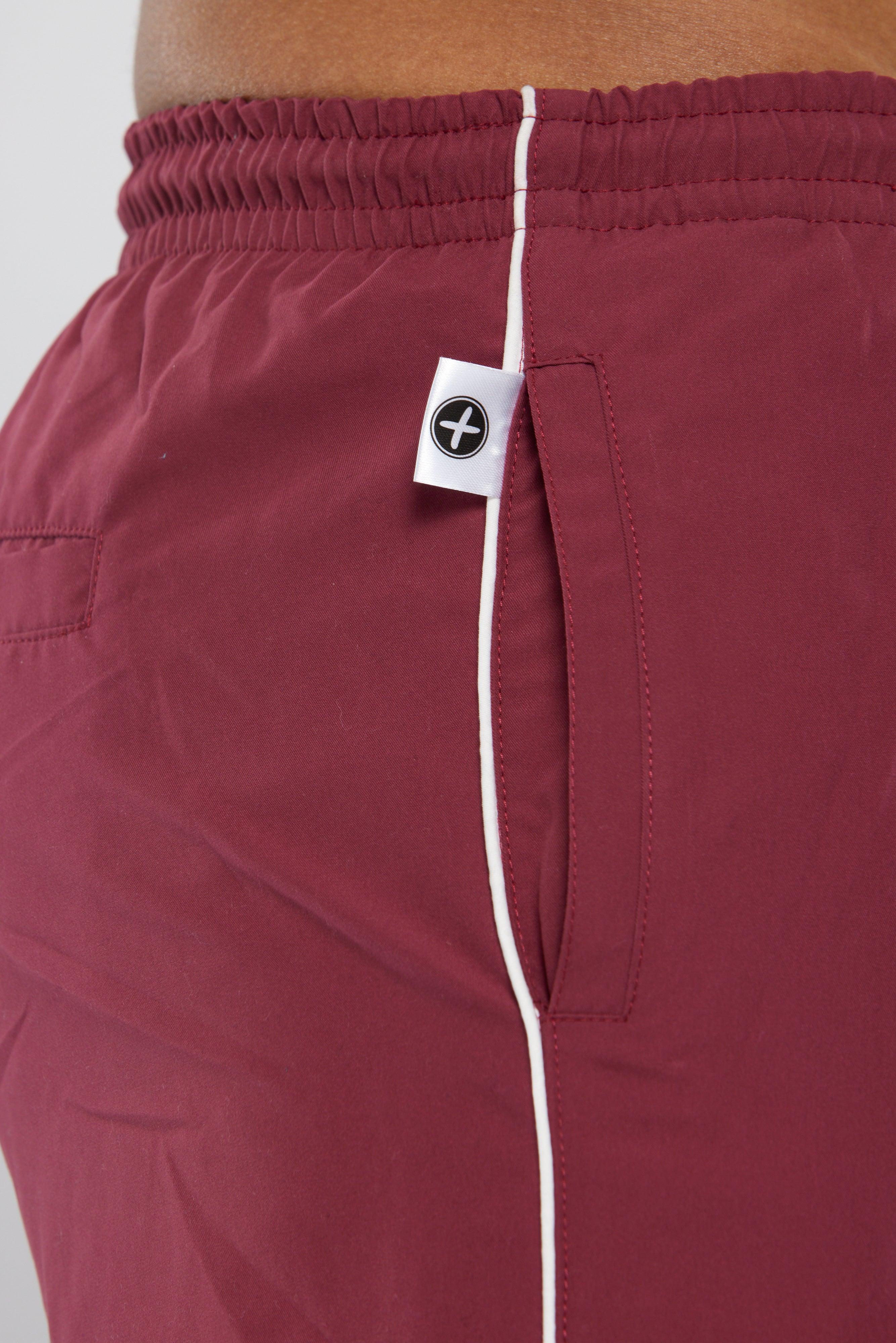 Maverick Swim Shorts in Maroon - Shorts - Gym+Coffee IE