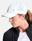 Mesh Rec Running Cap in Striker White - Headwear - Gym+Coffee IE