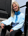 Snap Polar Fleece in Oasis Blue