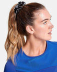 Reflective Scrunchie in Black - Headwear - Gym+Coffee IE