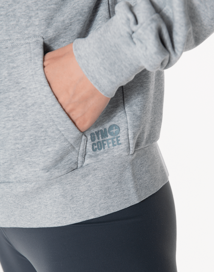 Venice Zip Hoodie in Grey Marl - Hoodies - Gym+Coffee IE